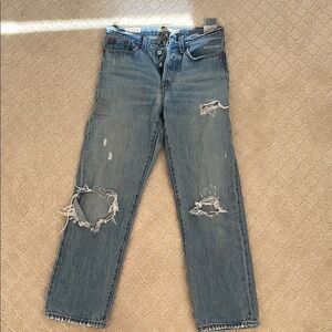 Levi’s Distressed Blue Jeans